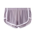 thumbnail image 1 of IWRICH Men's Mesh 3 Inch Retro Workout Shorts Lounge Running Gym Athletic Fitness Casual Booty Short Shorts Light Purple M, 1 of 2