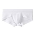 thumbnail image 1 of IWRICH Men's Sports Elastic Underwear Soft Breathable Briefs Bulge Pouch Underwears White XL, 1 of 6