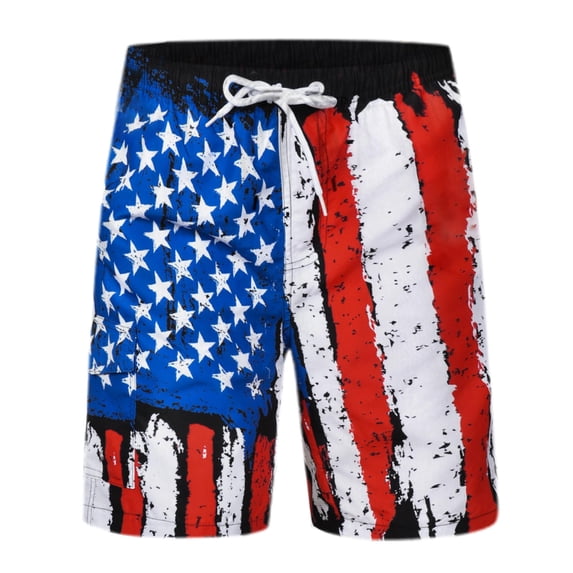 IWRICH Men's Swim Trunks Quick Dry Swimsuit Board Shorts Beach Pants Swimwear Bathing Suits with Pockets 04-Red XXXL