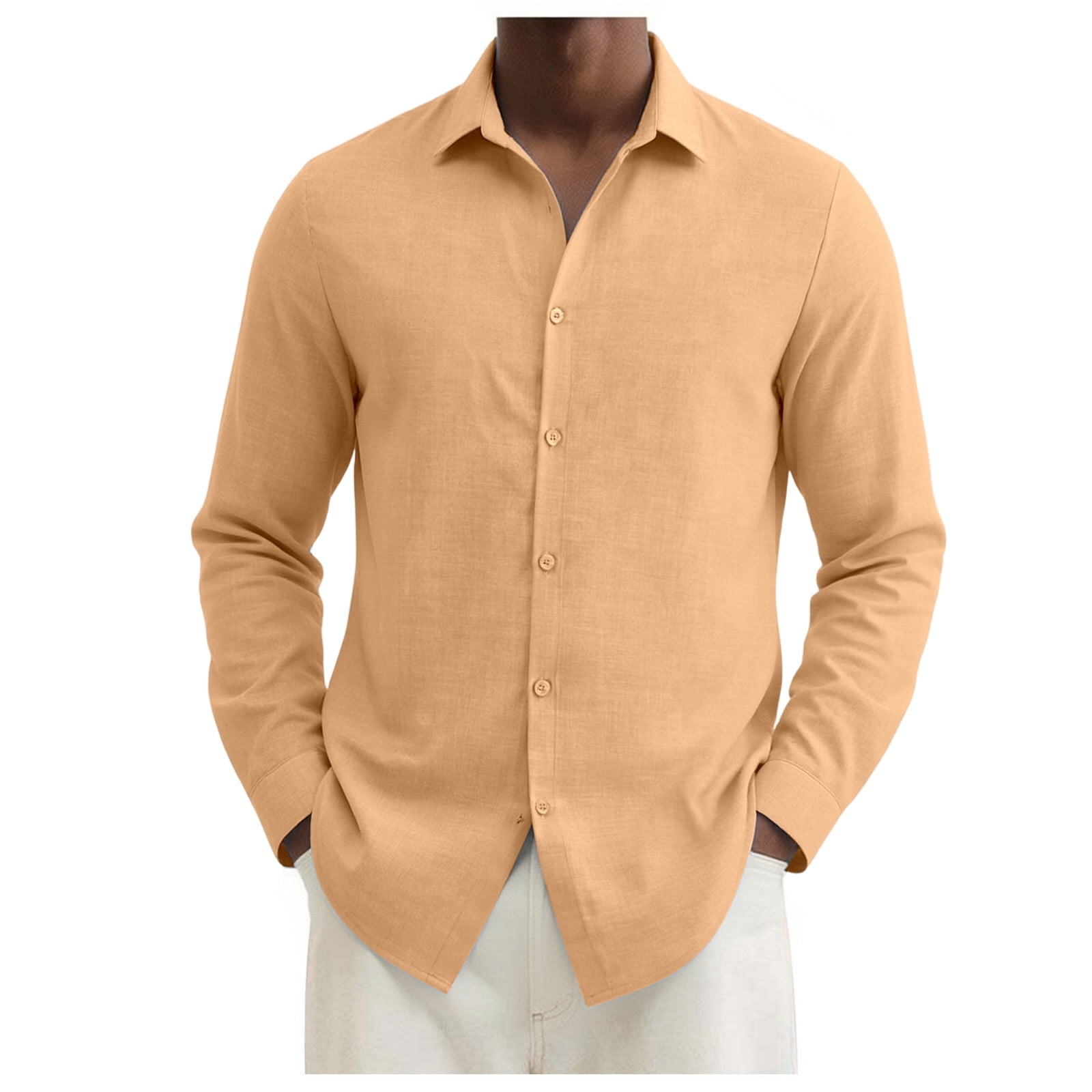 IWRICH Mens Dress Shirts Wrinkle Free Stretch Button down Shirt Casual ...