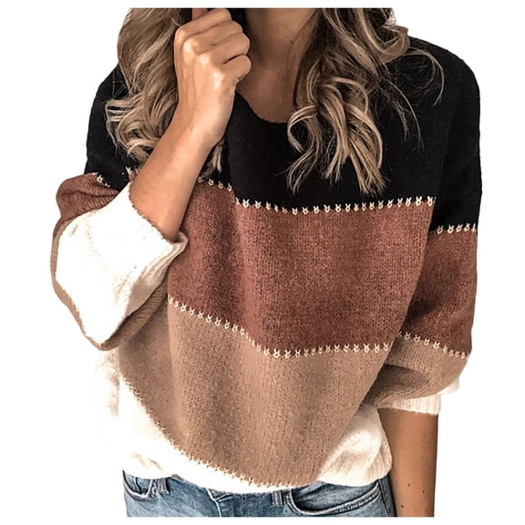 IWRICH Plus Size Sweaters for Women Sexy off Shoulder Pullover Crew Neck V Neck Hollow out Long Sleeve Knitted Tops Khaki XXXXXL