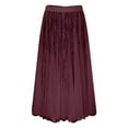 thumbnail image 1 of IWRICH Sequins Tulle Skirts for Women High Waist Tiered Mesh Skirt Sparkly Glitter Layered A-Line Skirts Wedding Guest Skirt XL, 1 of 7