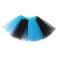 thumbnail image 1 of IWRICH Tutu Skirt Elastic Short Tulle Rainbow Tutu Dress for Woman Girls 80's Colorful Outfits Sky Blue S, 1 of 2
