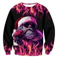 thumbnail image 1 of IWRICH Christmas Sweatshirts for Men 2025 3D Printed Funny Graphic Long Sleeve T-Shirt Crewneck Hoodless Winter Clothes 5-Black M, 1 of 5