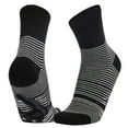 thumbnail image 1 of IWRICH Unisex Everyday Cushion Sock for Women Men Moisture Wicking Mid Calf Tube Socks Dark Gray1, 1 of 2