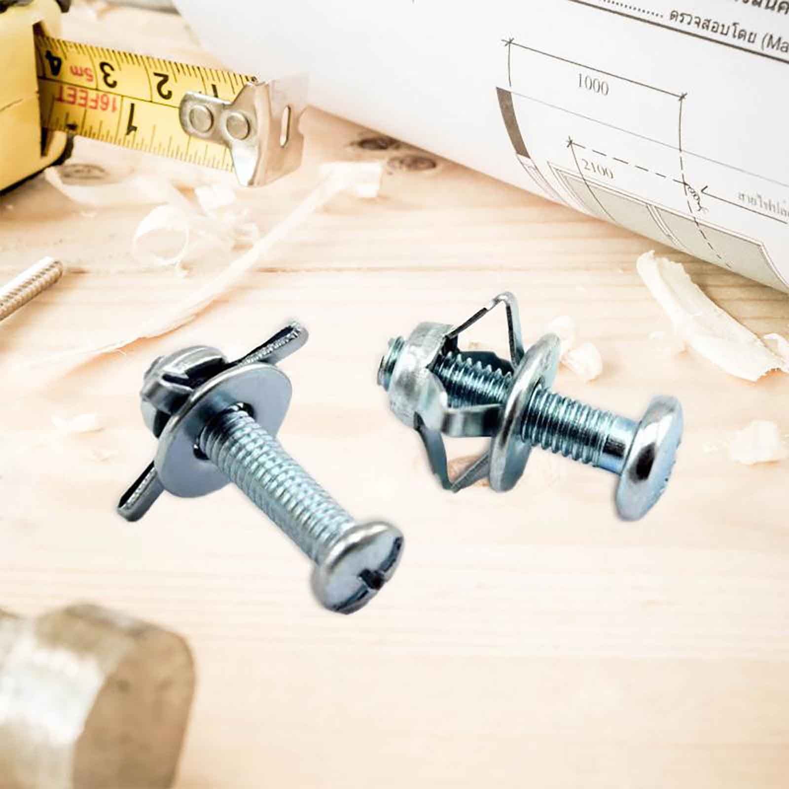 IWRUHZY Nut Expansion Screw Gypsum Board Hollow Iron Car Fixed