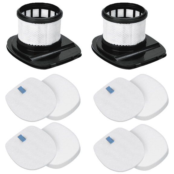 IZ140 IZ141 Filter Replacement for Shark Rocket Pet Pro IX140 IX141 IZ140 IZ140C IZ141C IZ142 UZ145 WZ140 Stick Vacuums, 2 HEPA Filters and 4 Foam & Felt Filters, Replace Part 616FJ140 & 617FJ140