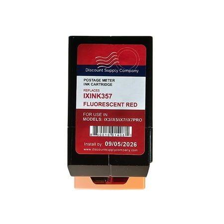 IXINK357 Red Ink Compatible Cartridge for Quadient | Neopost iX-3/IX-5/IX-7/PRO IXI357