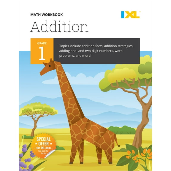 IXL Topic-Specific Workbooks Grade 1 Addition Workbook (IXL Workbooks), (Paperback)