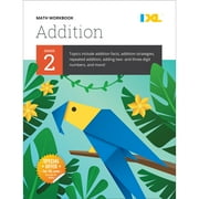 كتب تمارين خاصة بموضوع IXL كتاب تمارين الرياضيات IXL الصف الثاني الجمع، غلاف ورقي