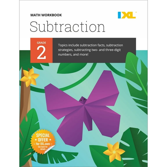 IXL Topic-Specific Workbooks IXL Math Workbook: Grade 2 Subtraction, (Paperback)