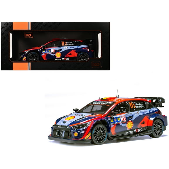 Hyundai i20 N Rally1 #11 Winner "Central European Rally" (2023) 1/18 Diecast Model Car by IXO Models