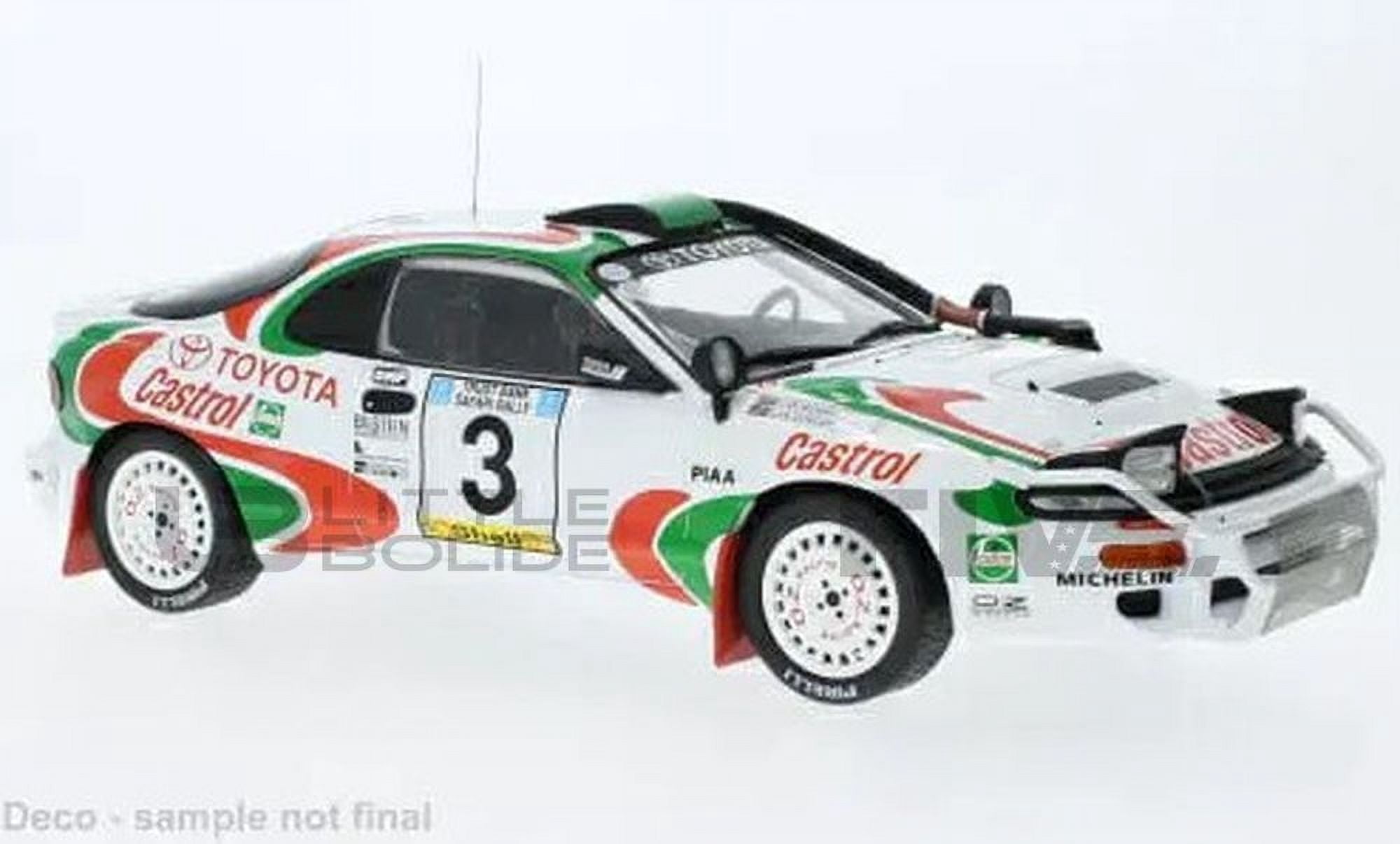 Ixo 1:18 Toyota Celica Turbo 4WD #2 2nd Safari Rallye 1993 Alen, Kivimäki 18RMC150B.22 model car 18RMC150B.22 4895102340330