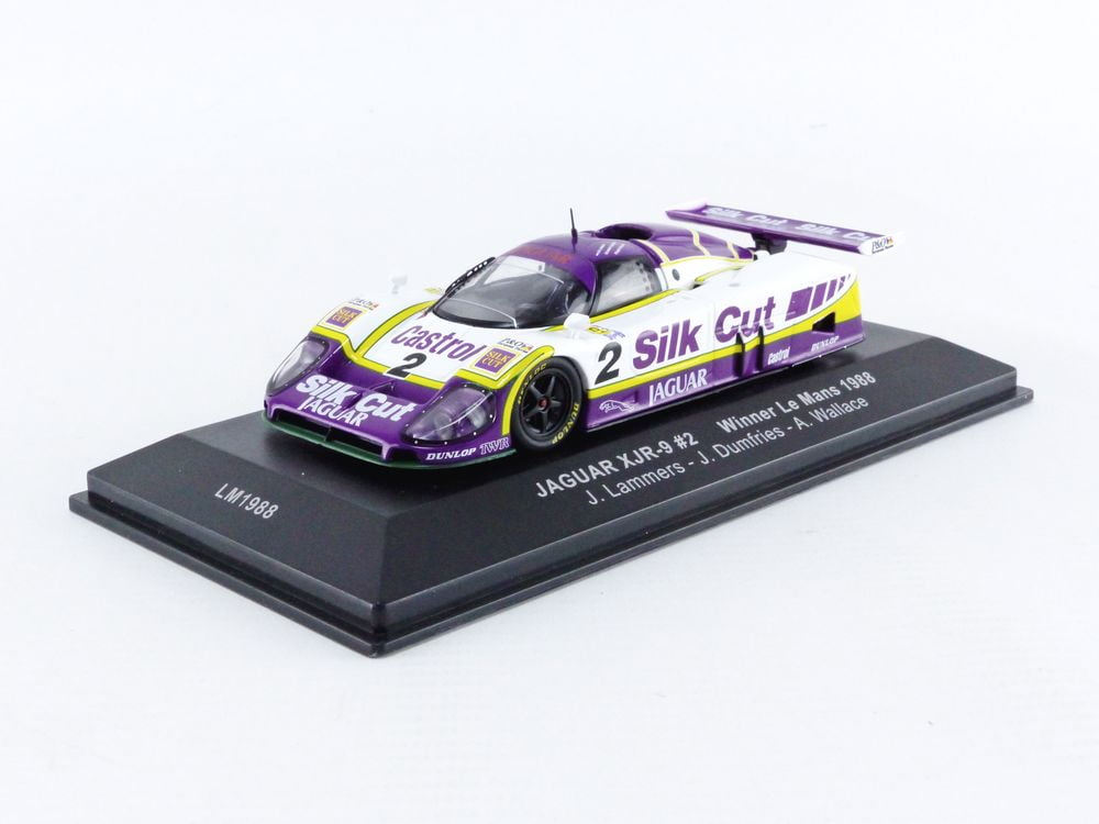 IXO 1/43 – JAGUAR XJR 9 Silk Cut – Winner Le Mans 1988 IXO 1/43 – JAGUAR XJR 9 Silk Cut – Winner Le Mans 1988