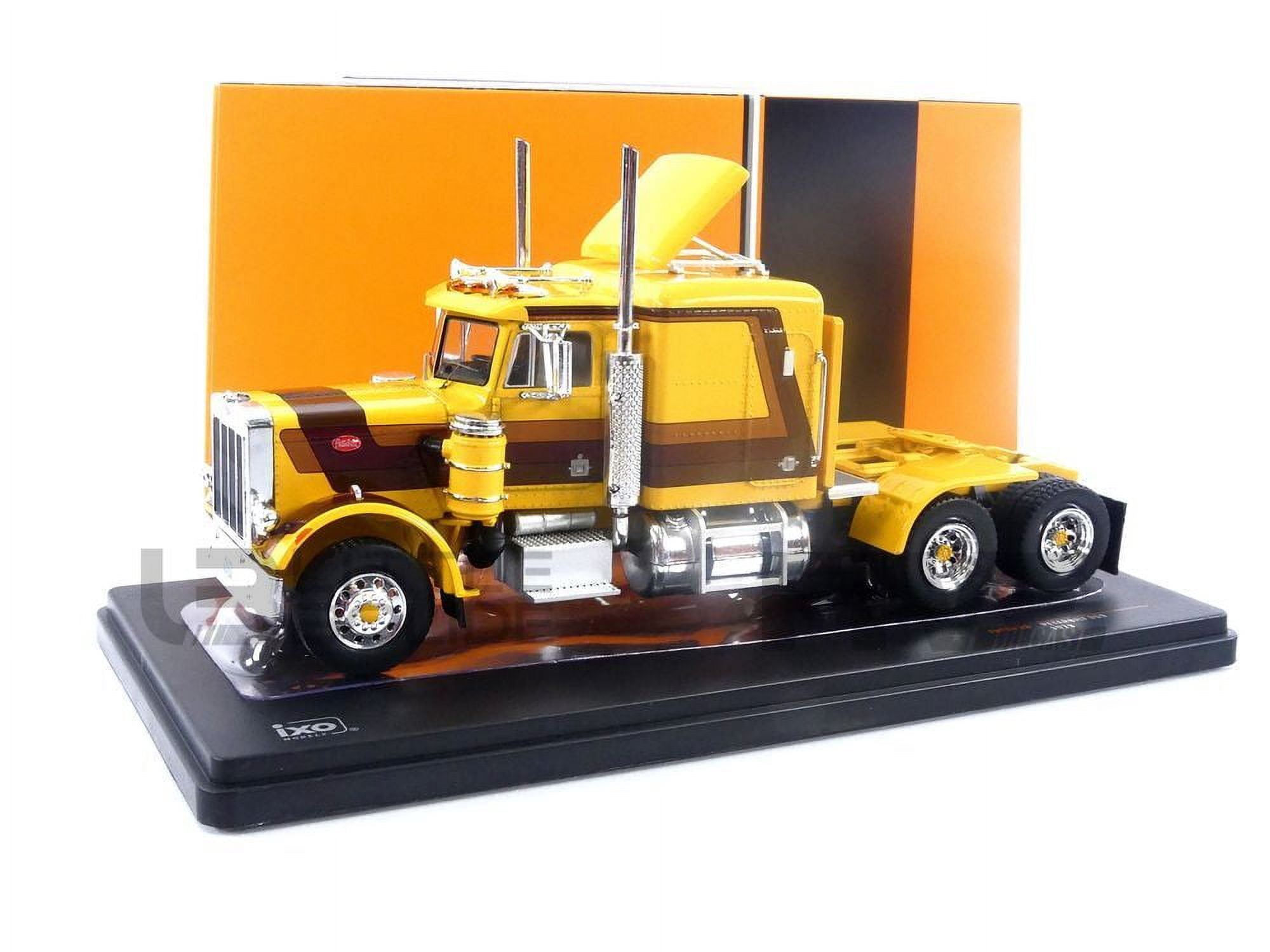 Modèle Réduit IXO 1:43 Peterbilt 379 Custom 2002 Noir Flammes | Série Limitée, Boîte Scellée