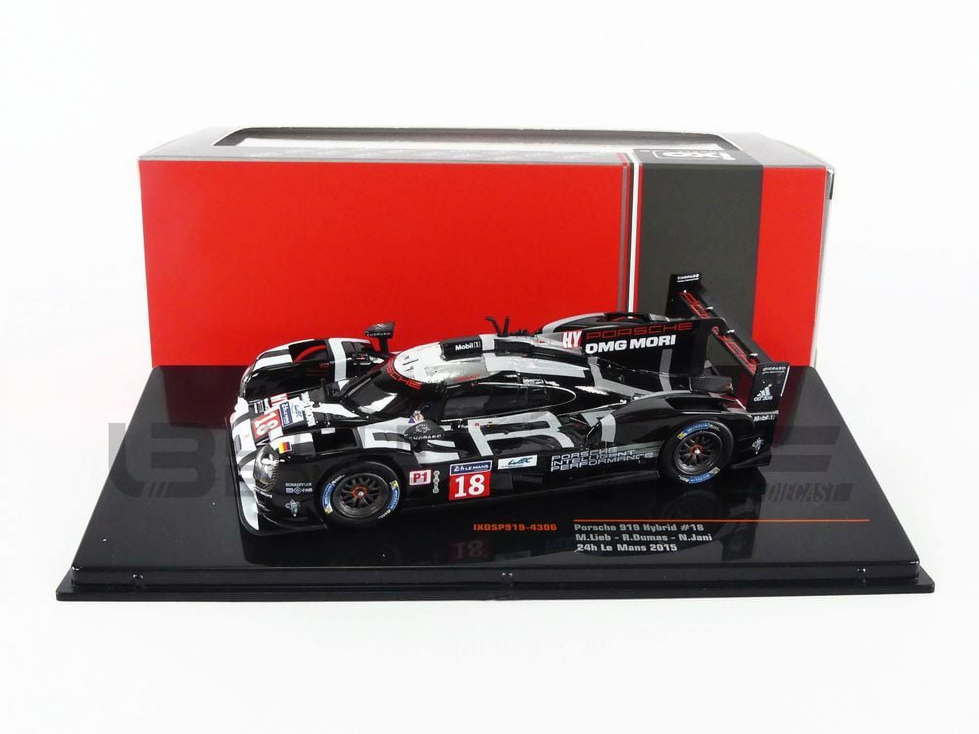 IXO SP919-1805 PORSCHE 919 HYBRID LE MANS 2015 #17 BERNHARD/HARTLEY/WEBBER 1:18 SCALE – Serious Metal From Bolton