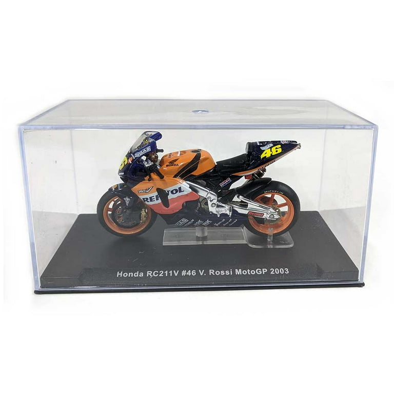 IXO HONDA RC211V ロッシ　バレンシア特装車　1/24 IXO Models Mini Motorcycles: 2003 Honda RC211V #46 V. Rossi
