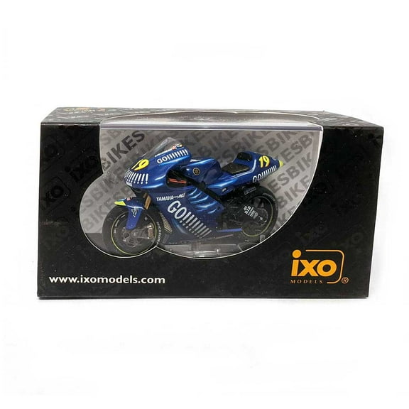 IXO Models Mini Motorcycles: Yamaha YZR-M1 #19 O. Jacques Moto GP 2003