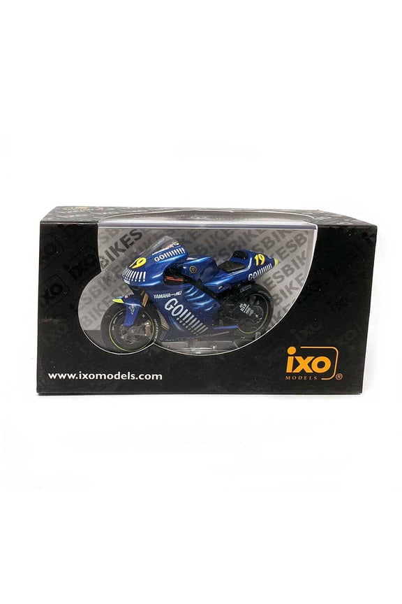 IXO Models Mini Motorcycles: Yamaha YZR-M1 #19 O. Jacques Moto GP 2003
