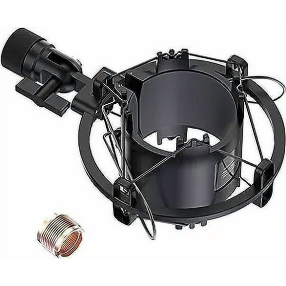 IXTECH Adjustable Microphone Stands and Booms, Plastic Black, 3.84 oz, Mic Shock Mount