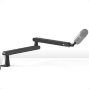 IXTECH Foldable 360° Low Profile Microphone Stand and Boom, 26.10" x 1.38" x 1.18", 3.74 lbs