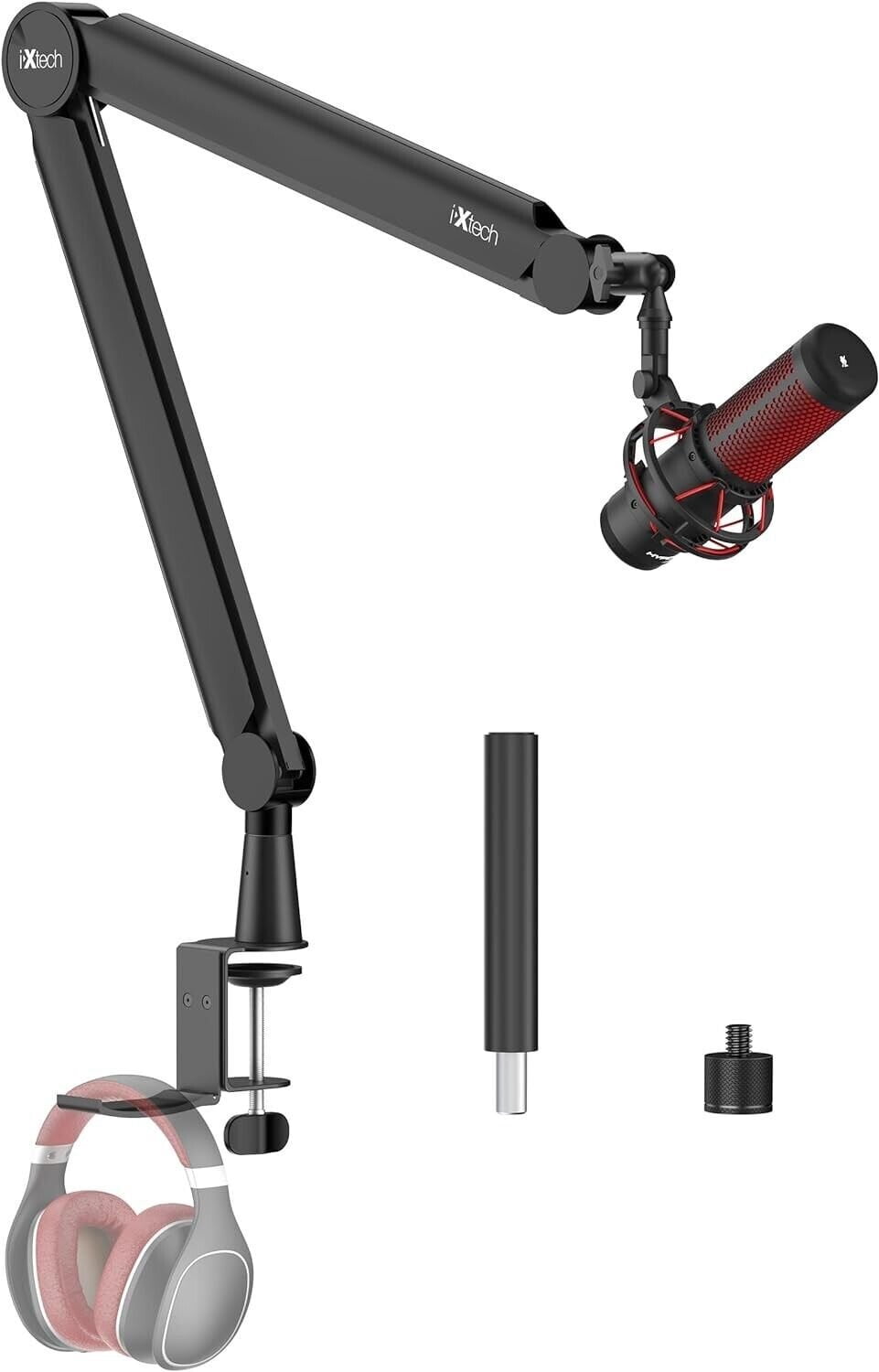 IXTECH Mic Arm Boom Arm 360° Rotatable Microphone Boom Arm Mic Boom Arm VAILANT
