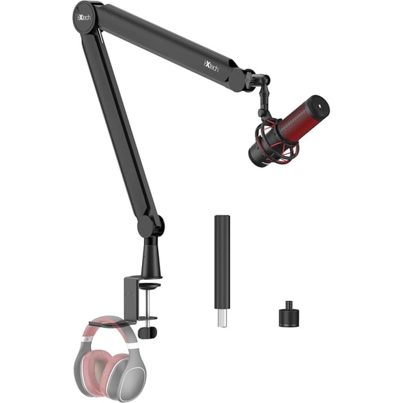 IXTECH Mic Arm Boom Arm 360 Rotatable Microphone Boom Arm Mic Boom Arm VAILANT