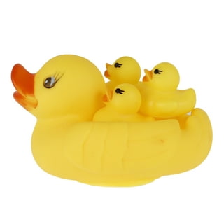 2PCS Trump Duck Rubber PVC Duck Bath Squeaky Baby Kids Animals