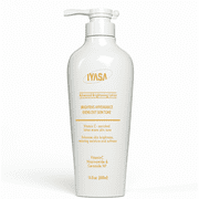 IYASA Advanced Brightening Body Lotion with 5% Vitamin C & 10% Niacinamide, Daily Moisturizer for Dark Spots & Uneven Skin Tone, Water-Based, Melanin-Rich Skin, 16.8 fl oz