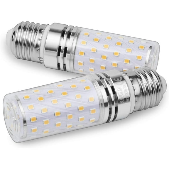 IYFFDFE-15W LED Bulbs, 120W Incandescent Bulbs Equivalent, 1500Lm, 3000K Warm White, E26 Large Edison Screw, Pack of 4