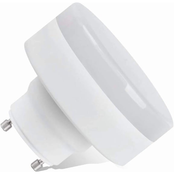 IYFFDFE-CRIOO GU24 LED Puck Light Bulb, 9W(60w CFL Equivalent), 2700K, 800LM, UL Listed, 2 Prong Light Bulbs for Home Kitchen Closet, Mini Twist Lock Spiral Low Profile Squat Bulb (1 Pack)