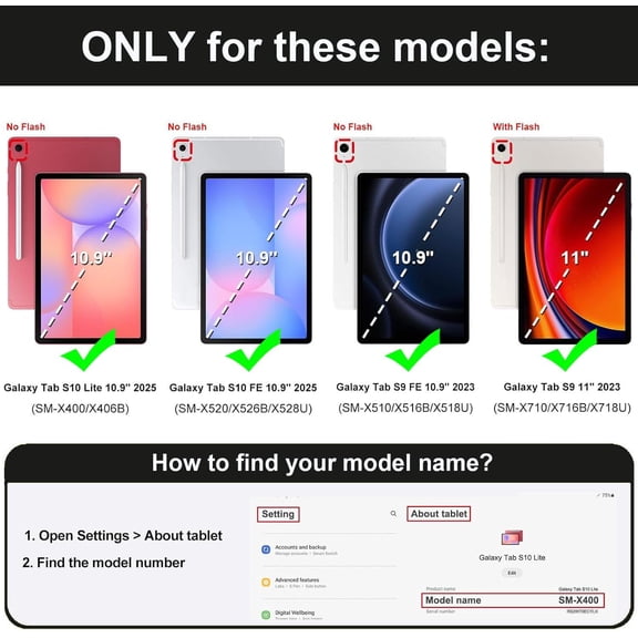 IYFFDFE-Case for Samsung Galaxy Tab S10 Lite/ S10 FE/ S9 FE 10.9-Inch/ S9 11-Inch, Slim PU Leather Folio Smart Cover with Stand & Auto Wake/Sleep, Quote Bible Verse Psalm 46:5