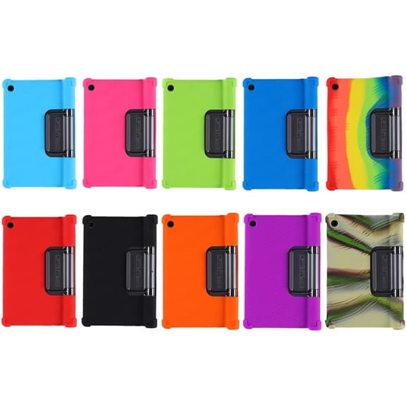IYFFDFE-Case for Lenovo Yoga Tab - Stand Silicone Soft Skin Protective Cover Case for Lenovo Yoga Tab 11 inch YT-J706F J706N Tablet