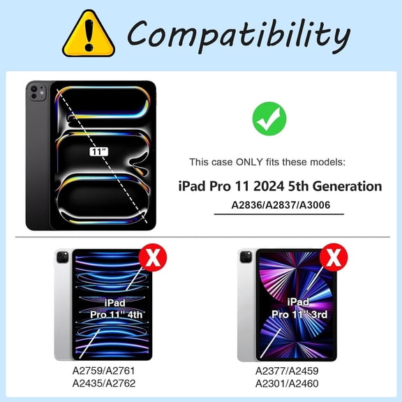 IYFFDFE-Case for iPad Pro 11 Inch Case M4(2024, 5th Gen), Slim PU Leather Folio Stand Cover for iPad Pro 11 inch with Auto Wake/Sleep, Durable Protection, Leopard Print 03