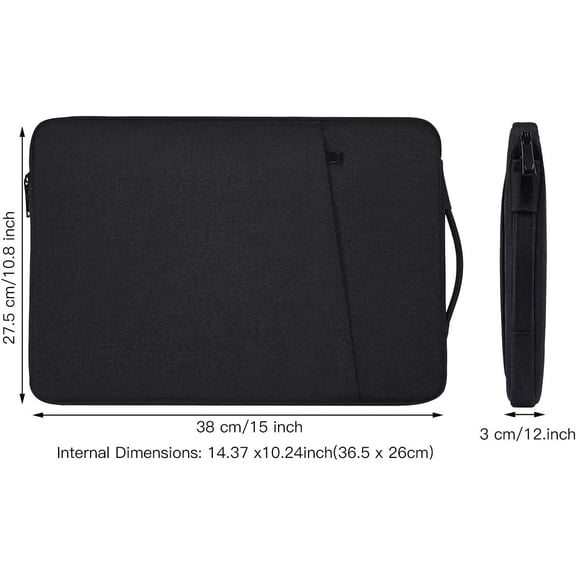 IYFFDFE-Drawing Tablet Sleeve Case Bag for XP-Pen Deco 01 V3, HUION Inspiroy H1060P/ H950P/ Kamvas 13/Inspiroy 2 Large, Wacom Intuos Pro Medium/Wacom One, Black