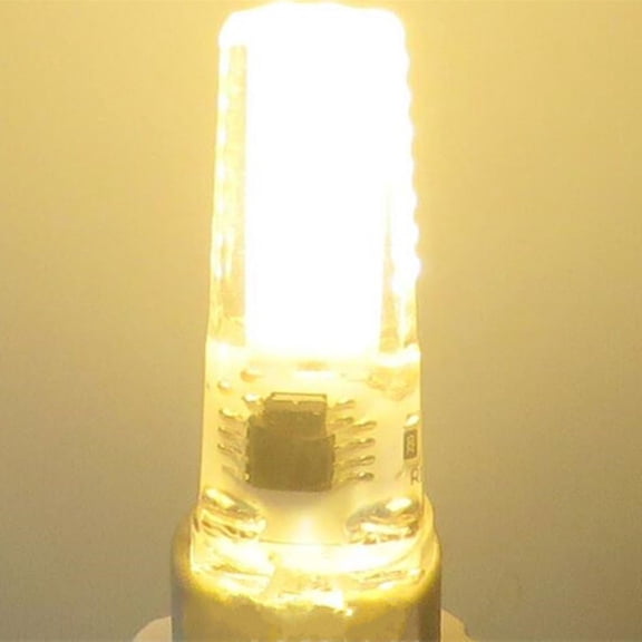 IYFFDFE-G4 2W LED COB 1505 AC/DC12V Light Bulb 250lm 360 Beam Angle Waterproof Halogen G4 20W Bi-Pin Base Led Replacement Warm White 3000K (10-Pack)