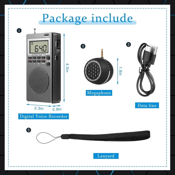 IYFFDFE-Ghost Hunting Equipment Kit Include Radio for Ghost Hunting and Portable Speaker, Paranormal Equipment Investigation Device