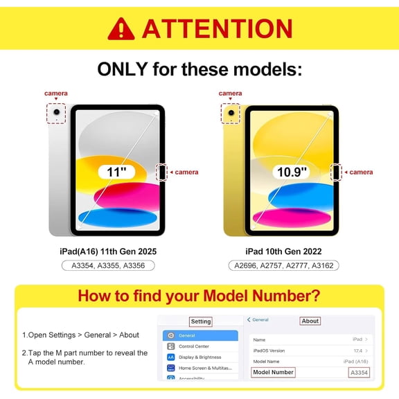 IYFFDFE-Glitter Case for iPad (A16) 11th Generation 11 Inch 2025, iPad 10th Gen 10.9'' 2022- Sparkly Cover for Women Girls with Auto Wake/Sleep| Wrist Strap| 3-Stand Angles| Pencil Holder (Black)