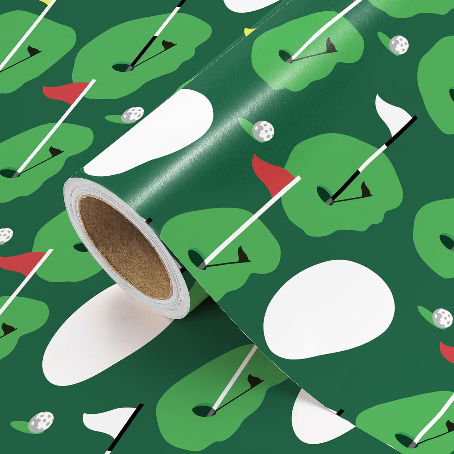 Golf Paper Frame IYFFDFE-Golf Wrapping Paper Roll - Mini Roll - 17 Inch x 16.5 Feet ...