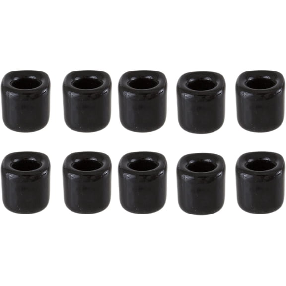 IYFFDFE-Mega Candles 10 pcs Black Ceramic Chime Ritual Spell Candle Holders, Great for Casting Chimes, Rituals, Spells, Vigil, Witchcraft, Wiccan Supplies & More