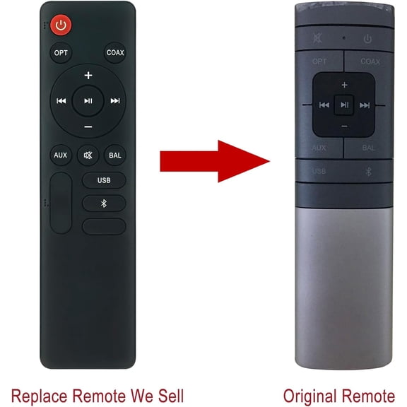 IYFFDFE-RC10H Replacement Remote Control Applicable for Edifier Premium Hi-Res Bluetooth Speakers Airpulse A300