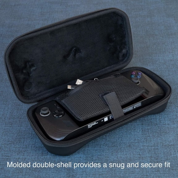 IYFFDFE-Slim Carrying Case Bag for ASUS Rog Ally X (Black/Red)