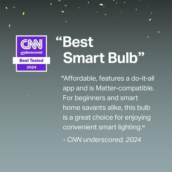 IYFFDFE-TP-Link Smart Light Bulbs, 1100 Lumens High Brightness(75W Equivalent), Matter-Certified, 16M Colors RGBW LED Bulb, Dimmable, CRI>90, Voice Control w/Siri, Alexa & Google Home, A19 E26 L535