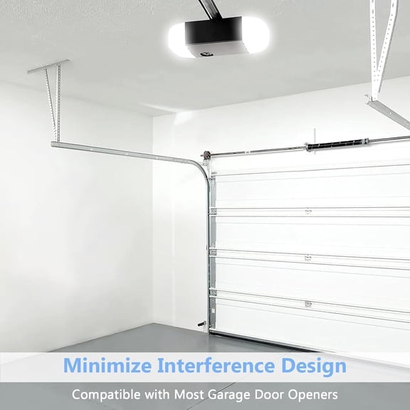 IYFFDFE-TWOPWIN Garage Door Opener Light Bulbs, 12W High Brightness 1500LM, Minimize Interference LED Light Bulbs for Garage Door Opener, FCC Listed, 5000K Cool White Bright LED Light Bulb, E26 Base,