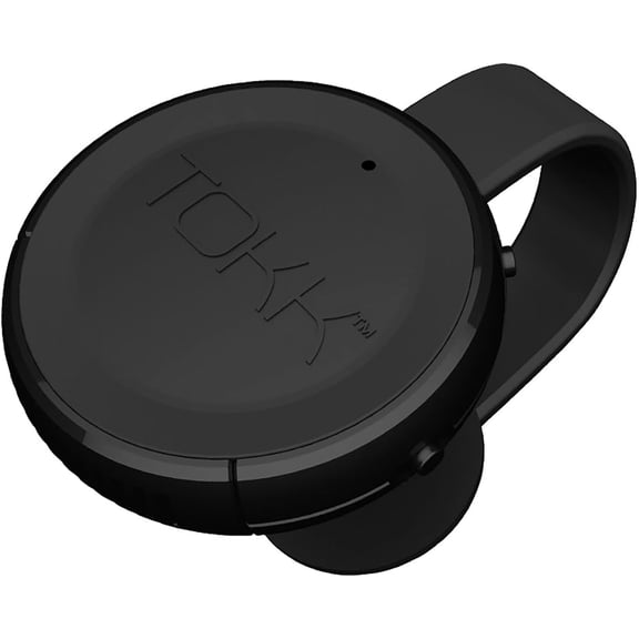 IYFFDFE-Tokk 7 Black Bluetooth Wearable Hands-Free Smart Assistant 3.0 Speaker (Black)
