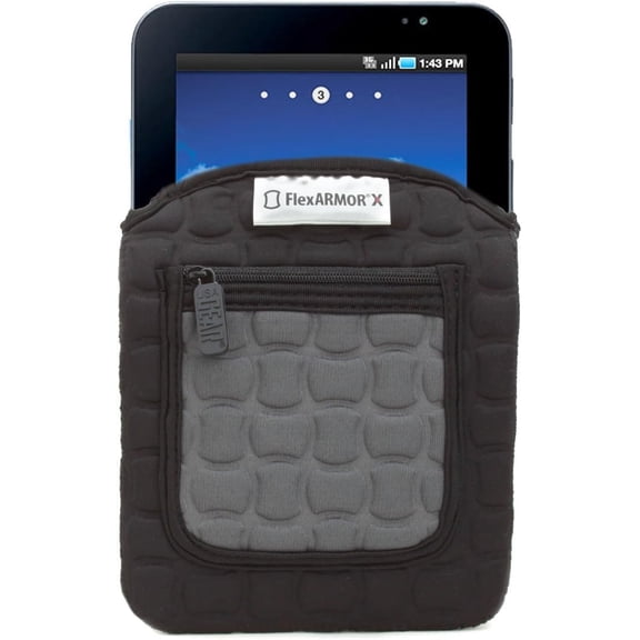 IYFFDFE-USA GEAR 7-Inch Tablet Sleeve  Protective Cover Compatible with 7-Inch Tablet or eReader  Device Carrying Case with Padded Neoprene, Carry Handle & Zipper Accessory Pocket for Charging Cabl