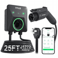 thumbnail image 1 of IYILO 40A Level 2 EV Charger, NEMA 14-50P, J1772, 25FT Cable, Dual Temp Sensors, UL 2594, ETL, FCC, 1 of 9