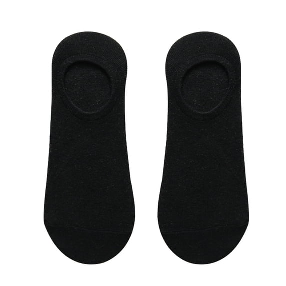 IYTR 10 Pairs No Show Socks Mens Solid Color Thin Non Slip Low Cut Men Invisible Sock
