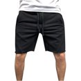 thumbnail image 1 of IYTR Gym Shorts Men Casual Shorts Elastic Waist Drawstring Sports Shorts with Pockets Lightweight Summer Solid Color Shorts Black M, 1 of 6