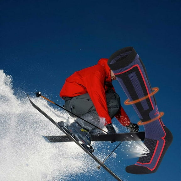 IYTR Men's And Winter Thickened Warm Sweat Absorption Warm Ski Outdoor Sports Thickened Hiking Socks